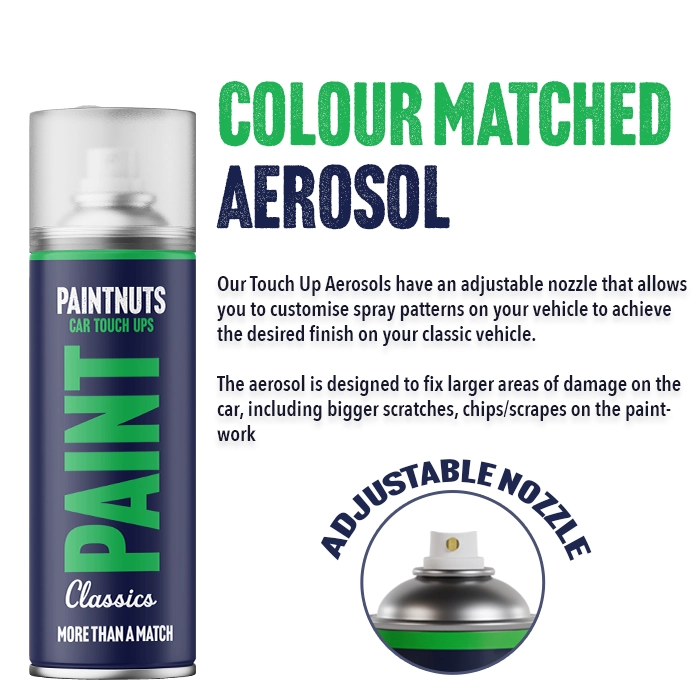 Touch Up Aerosol for Classic Cars